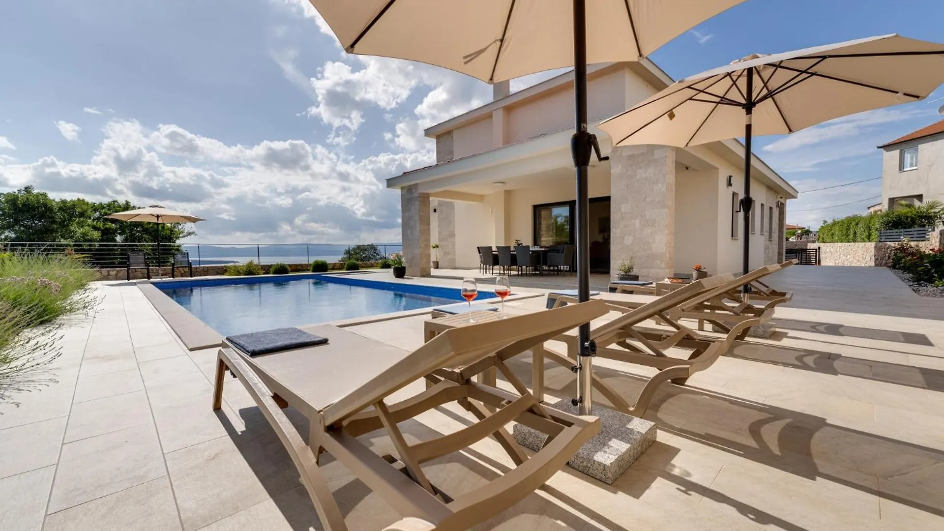 Luxury Villa With A Pool, Panoramic Sea View, Beach - By Traveler Tourist Agency Krk Id 2406 Sveti Vid-Miholjice 0*,  Croatia